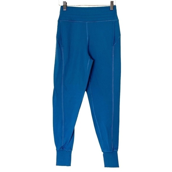 Lululemon Flurry Up High Rise Jogger Pants in Petrol Blue, Size 2 - Picture 3 of 12